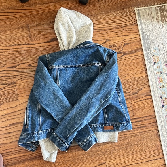 Hooded Denim Jacket - Picture 3 of 3